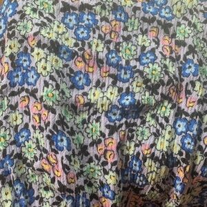 Floral wrap high low Mason & Belle cottagecore feminine skirt